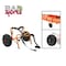 Leisure Sports 1235 Leisure Sports Kayak Trolley Pro Premium Kayak Cart Airless Tires 150 LB Cap Orange 759831SIM - alternate 3
